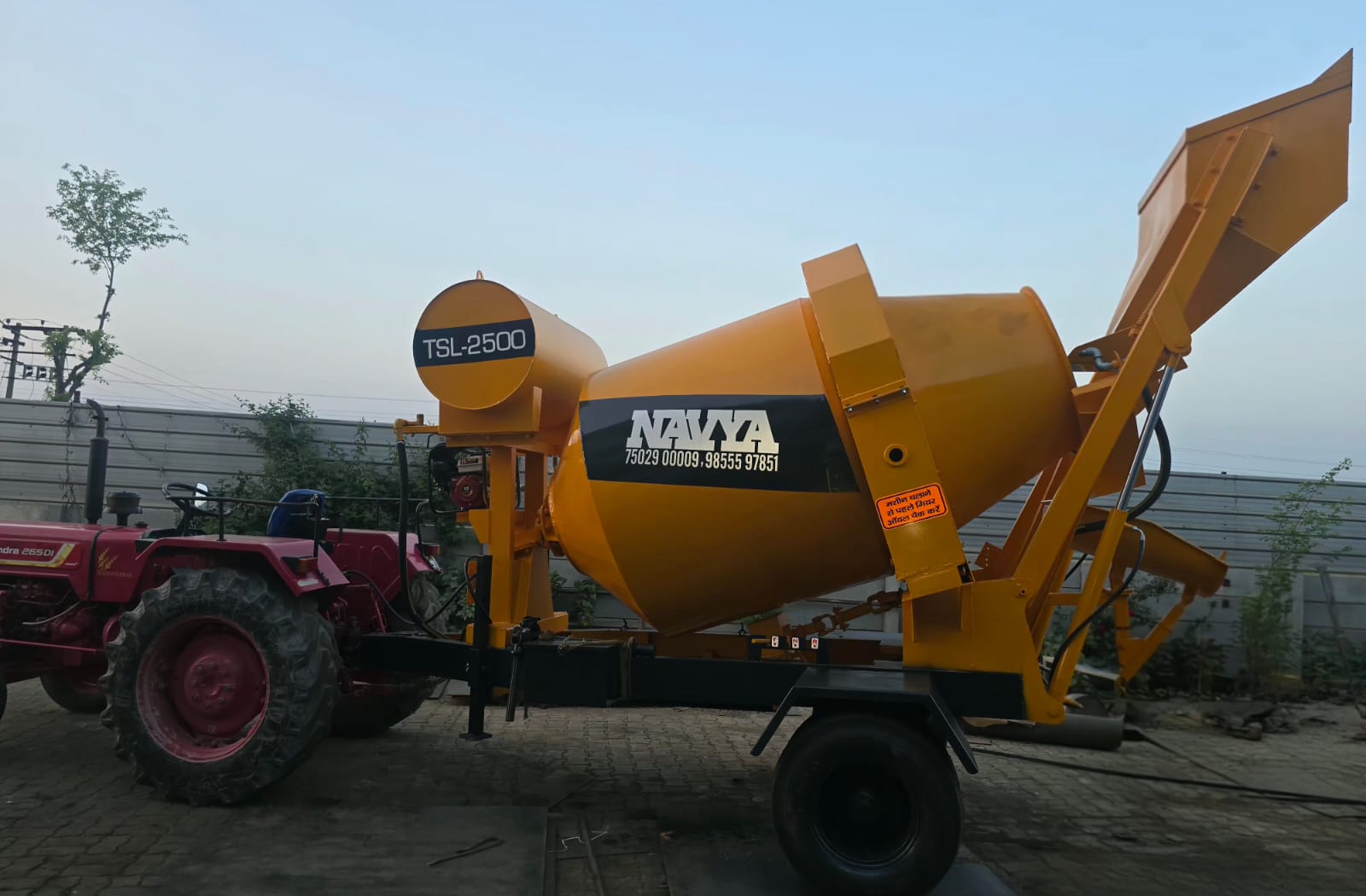 Tractor operated Self Loading Concrete Mixer Manufacturer in Rajasthan