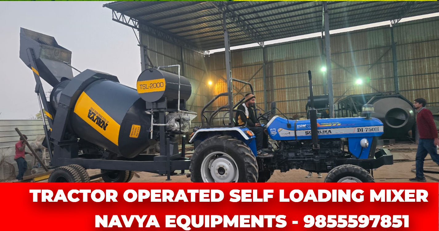 Working Video of Tractor operated Self Loading Mixer