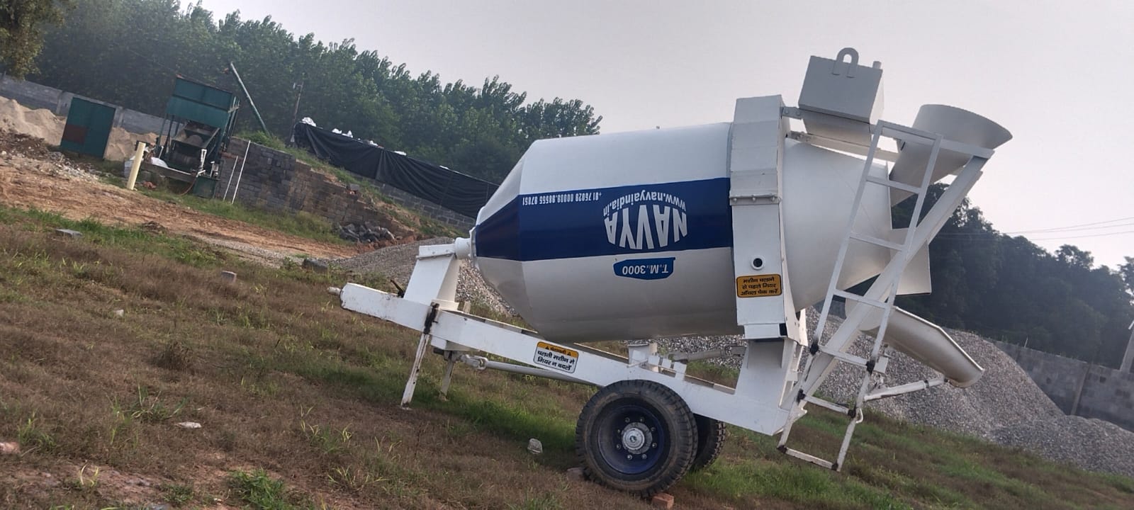 Components of Tractor operated Transit Mixer