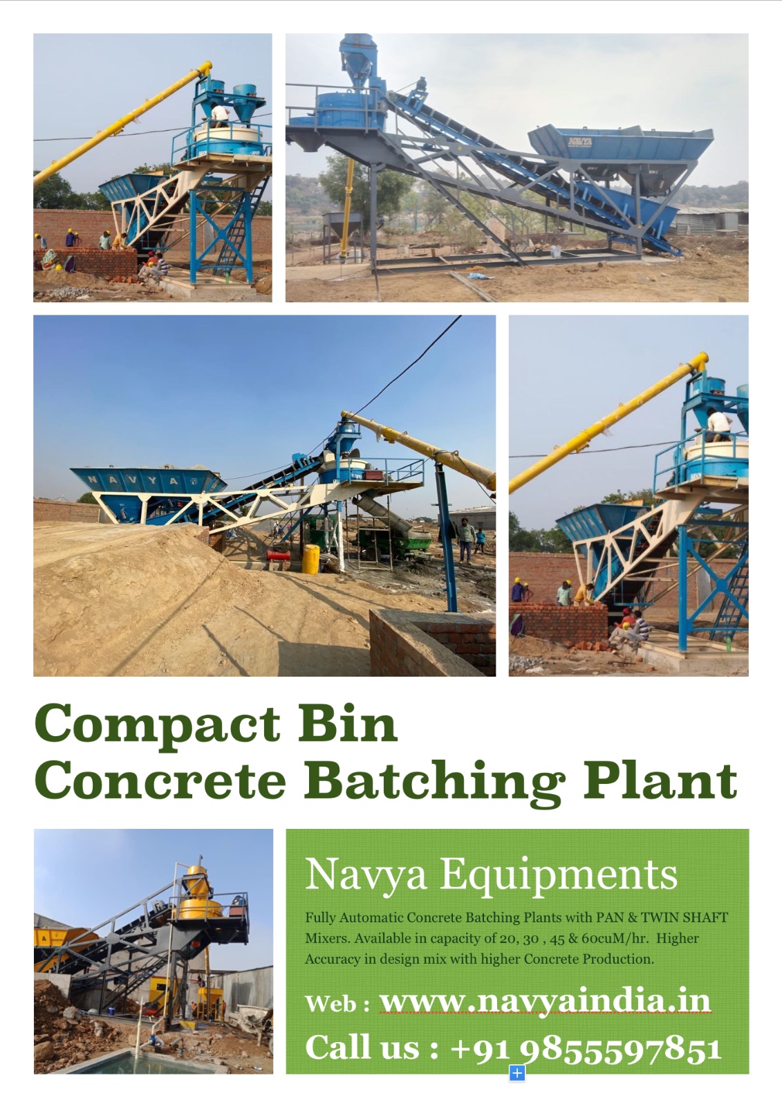 Benefits of Compact Concrete Batching Plant
