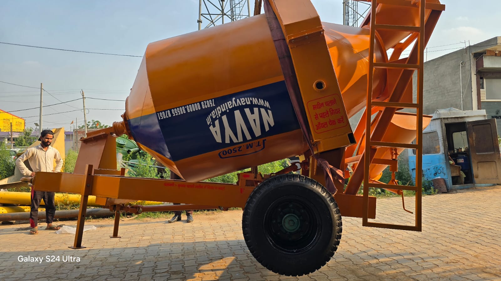 Capacity of Tractor operated Transit mixers